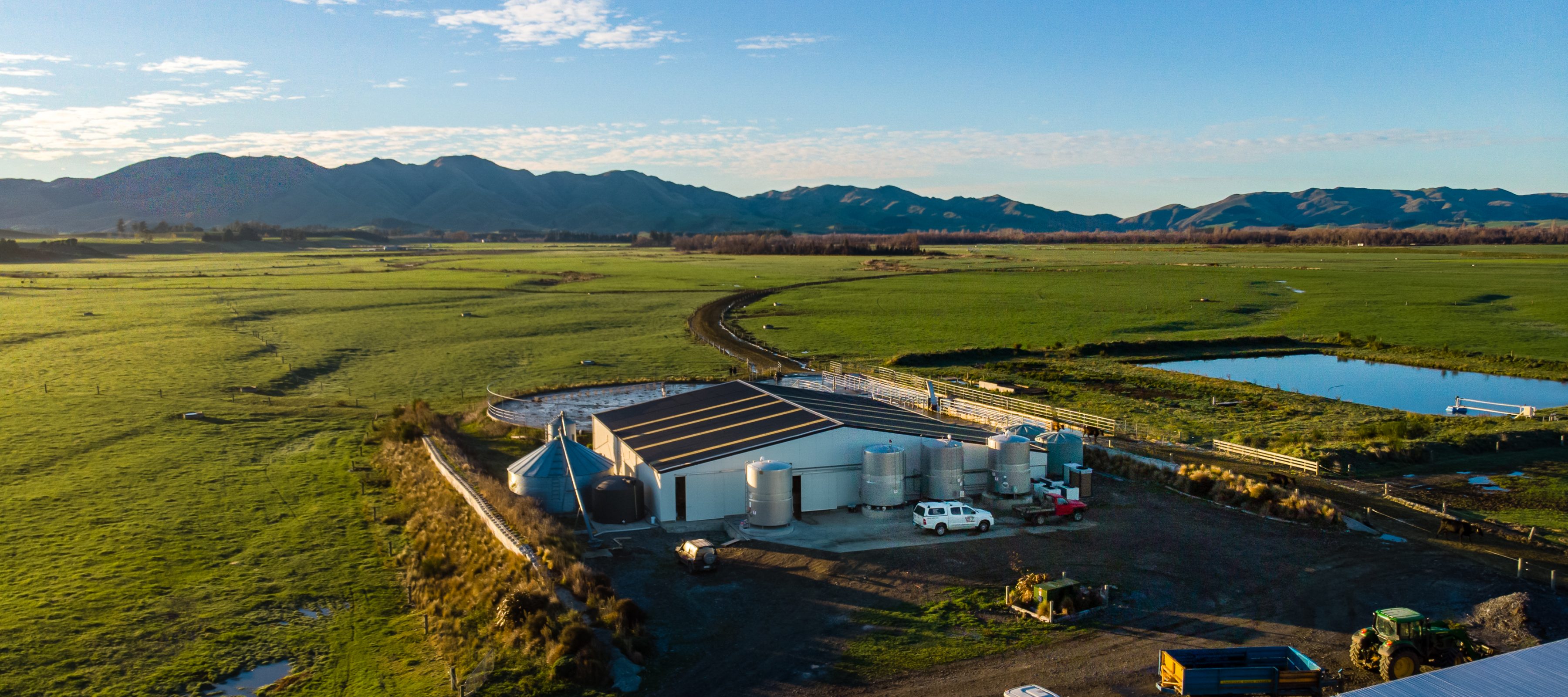 wide span sheds, milking station, steel shed systems