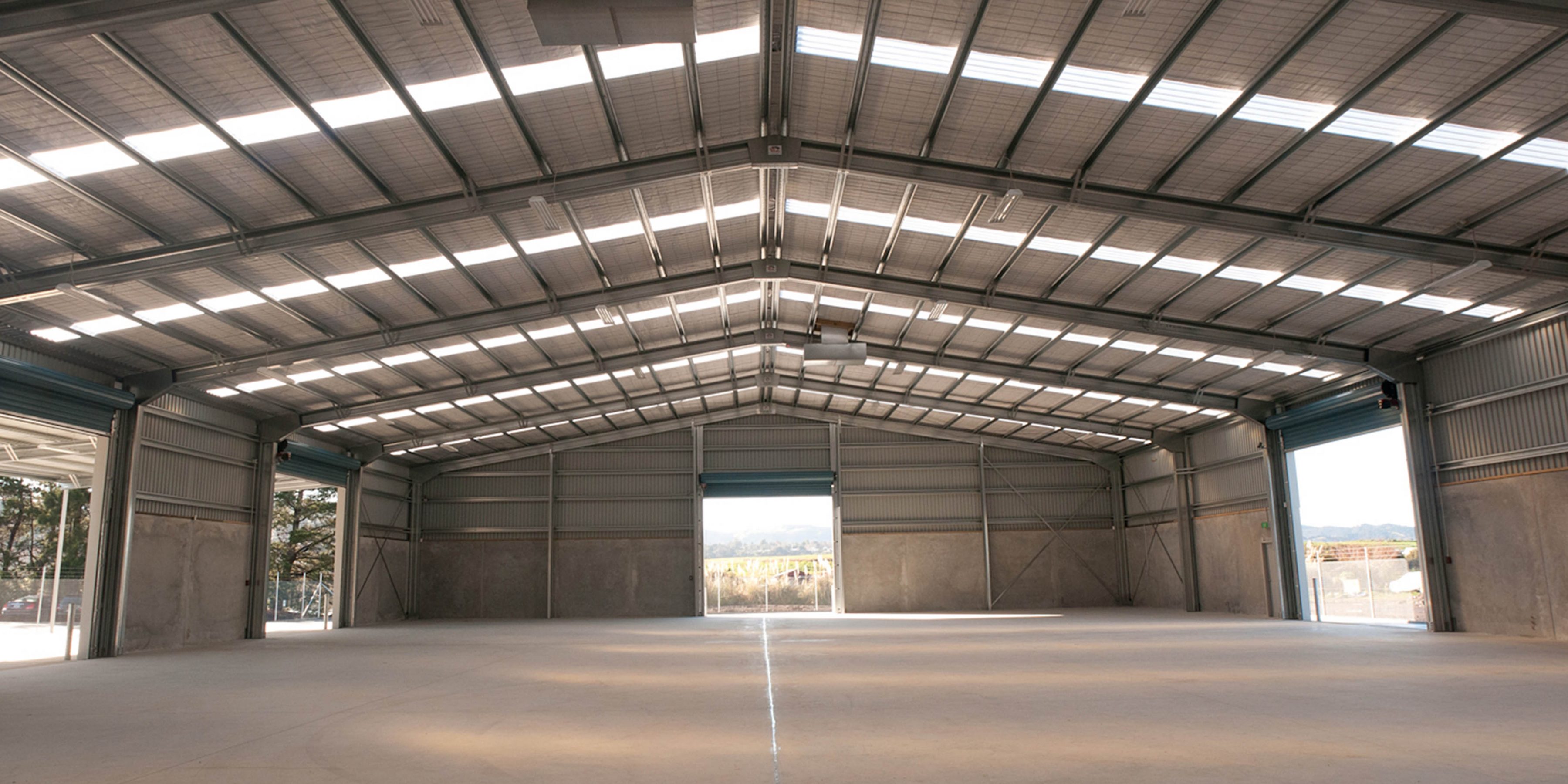 commercial storage buildings, wide span shed, clear span shed